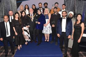 Guests and award winners at the Pride of Nelson awards 2021 (photo by Clive Lawrence)
