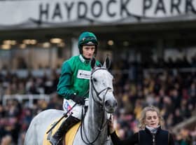 The highlight Haydock's Saturday card is the Betfair Chase in which Bristol De Mai is chasing a fourth win in the three-mile event.