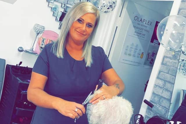 Burnley hairdresser Adele Cockcroft is celebrating her 20th year in business