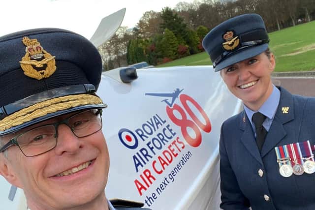Earlier this month, Emma travelled to RAF Cranwell with her ocean rowing boat where was presented with her Cadet Forces Commission in the rank of Wing Commander, assuming the role of honorary ambassador.