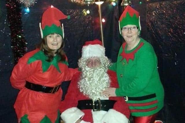 Santa and two of his elves will be attending the Padiham Christmas lights switch on this Saturday