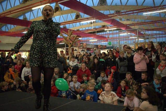 Crowds flocked to the Christmas light switch on show held in Burnley Market Hall on Saturday, November 20th