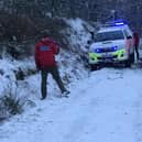 Rossendale and Pendle Mountain Rescue teams helping people over the weekend. Photo credit: RPMR