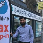 Barkerhouse Pharmacy is helping with the effort