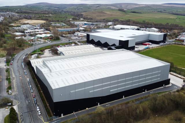 Boohoo's distribution centre in Burnley