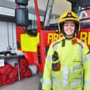 Burnley firefighter Lucy Dutton loves her  job