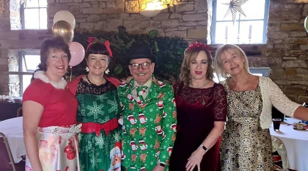 A Christmas themed 'Nattershack' tea dance was held at Burnley's Kestrel Suite.