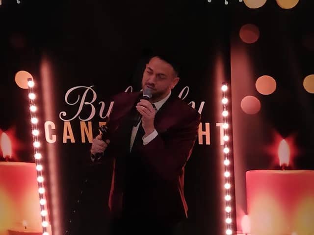 Josh in full swing