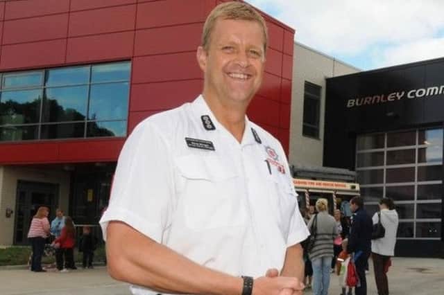 Tributes have been paid to high ranking fire officer Steve Morgan who was a former manager at Burnley Fire Station
