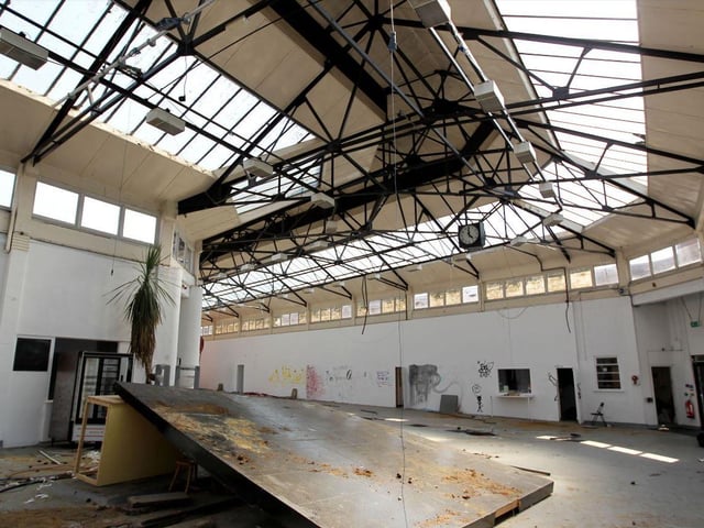 Ahead of the demolition of the Fishmarket building in 2013
