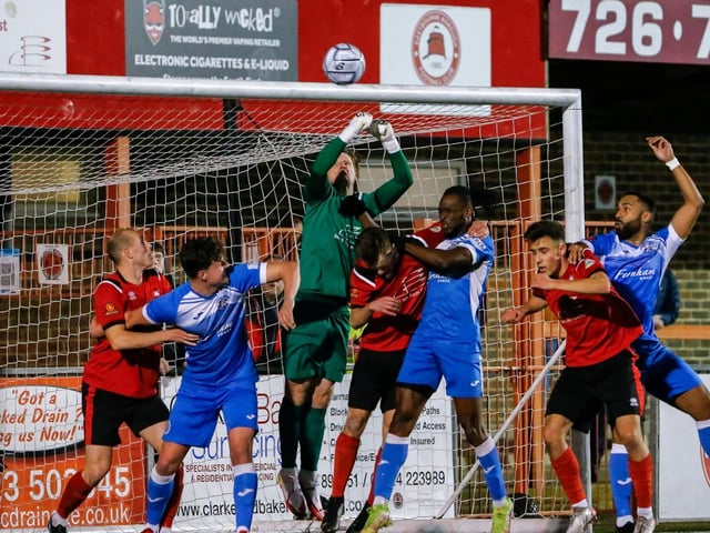 Action from Eastbourne Borough's 3-1 National League South win over Tonbridge Angels at Priory Lane / Pictures: Lydia and Nick Redman