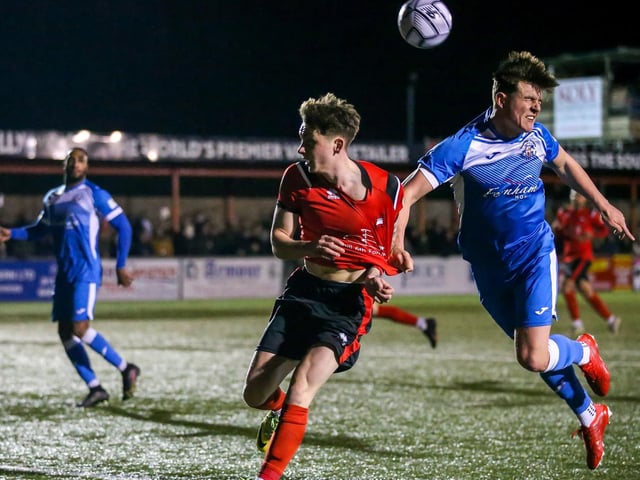 Action from Eastbourne Borough's 3-1 National League South win over Tonbridge Angels at Priory Lane / Pictures: Lydia and Nick Redman