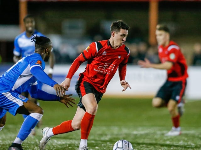Action from Eastbourne Borough's 3-1 National League South win over Tonbridge Angels at Priory Lane / Pictures: Lydia and Nick Redman