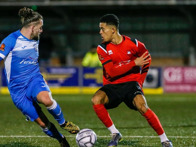 Action from Eastbourne Borough's 3-1 National League South win over Tonbridge Angels at Priory Lane / Pictures: Lydia and Nick Redman