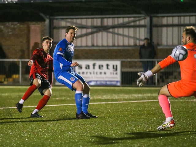 Action from Eastbourne Borough's 3-1 National League South win over Tonbridge Angels at Priory Lane / Pictures: Lydia and Nick Redman