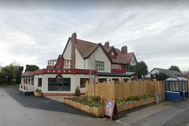 Hickory's Smokehouse on Liverpool Road, Hutton, Preston, has a rating of 4.5 out of 5 from 632 Google reviews