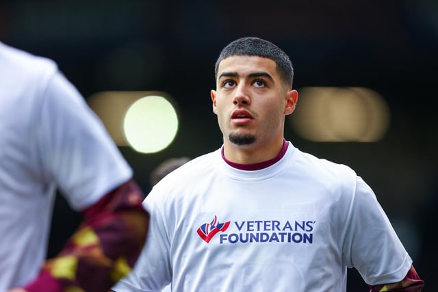 Burnley's Anass Zaroury during the pre-match warm-up 

The EFL Sky Bet Championship - Burnley v Preston North End - Saturday 11th February 2023 - Turf Moor - Burnley