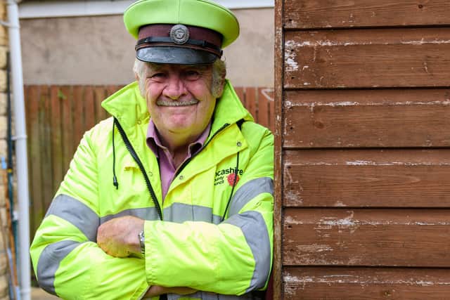 Peter Lord has admitted he is going to miss his job as a 'lollipop man'. He has retired from his patrol after 16 years