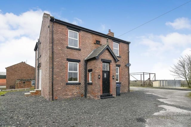 2. £750,000 - Owens Lane, Downholland, Ormskirk: Old Pye Hill Farm is a four-bed semi-rural home with two acres of land