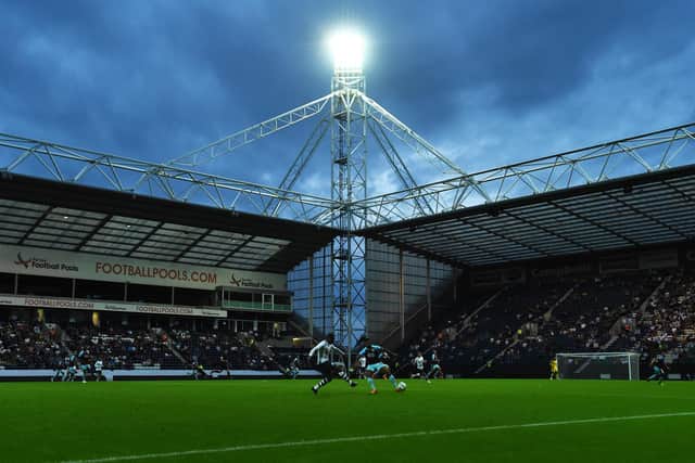 PRESTON, ENGLAND - JULY 23: General view of Deepdale during a pre-season friendly match between Preston North End and Burnley at Deepdale on July 23, 2018 in Preston, England. (Photo by Nathan Stirk/Getty Images)