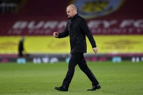 Sean Dyche, Manager of Burnley. (Photo by Carl Recine - Pool/Getty Images)