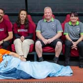 Funds raised by the Turf Moor sleepout will go to domestic abuse service SafeNet, homeless charity Emmaus and Burnley FC in the Community