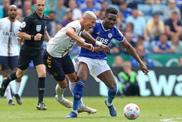 No outfield player in the Premier Division committed more errors leading to a shot than Leicester City's Ghanaian defender. Amartey committed four errors leading to an opposition shot on goal.