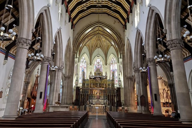 Have a look round Lancaster Cathedral. Visitors are welcome to enjoy a mooch round the incredible interior