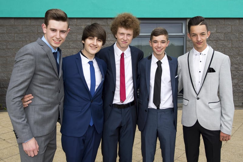 Unity College (left to right)  Matthew Thompson, Jake Cook, Steven Trickett, Ashley Law, Wilson Ratcliffe