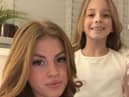 Sisters Jolie (left) and Trixie Forrest have proved to be a social media hit with their video of them duetting on the hit Disney song 'We Don't Talk Aboiut Bruno'
