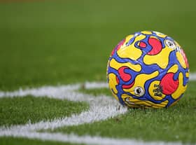 Hi Vis Nike Flight match ball. (Photo by Steve Bardens/Getty Images)