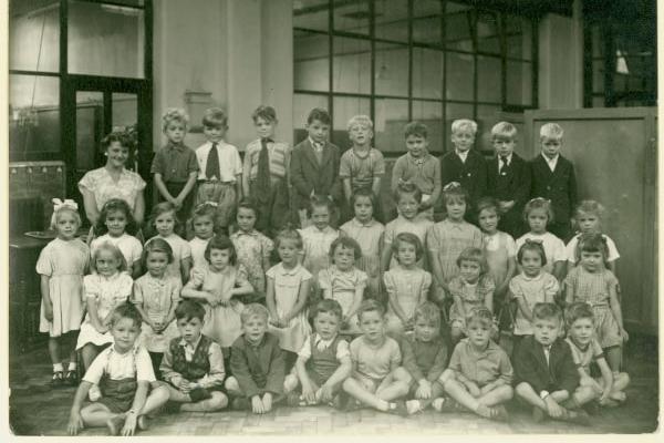 Heasandford Junior School (c.1950s). Credit: Lancashire County Council