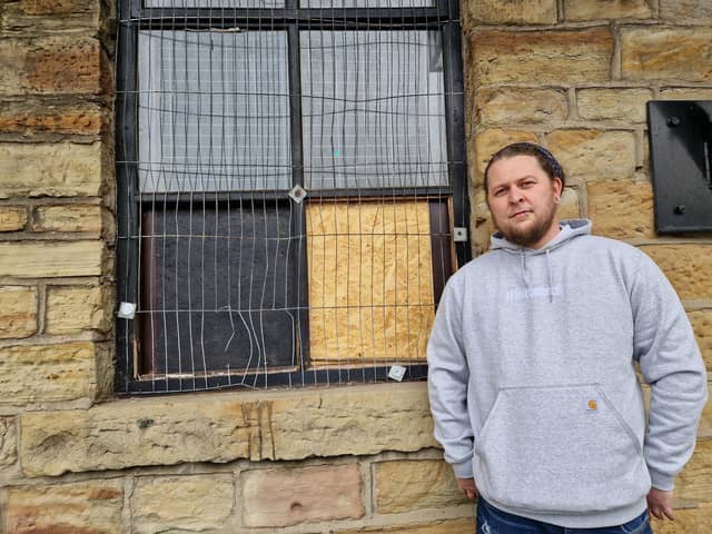 Jonny Bruce, owner of Sanctuary in Cow Lane, Burnley, says it was heart-breaking to discover that someone had broken into his town centre bar.