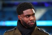 MANCHESTER, ENGLAND - FEBRUARY 19: Former footballer Micah Richards prior to the Premier League match between Manchester City and West Ham United at Etihad Stadium on February 19, 2020 in Manchester, United Kingdom. (Photo by Clive Brunskill/Getty Images)