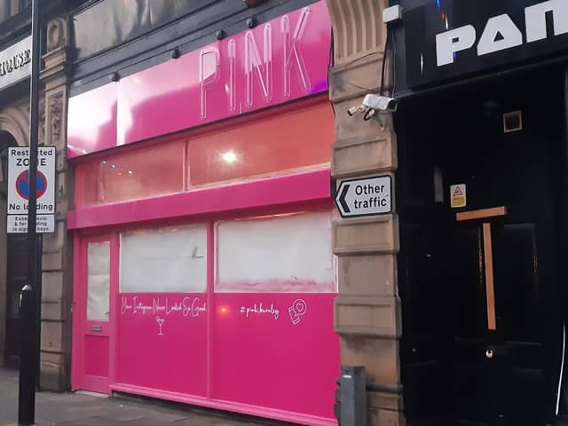 New cocktail bar Pink in Hammerton Street, Burnley.