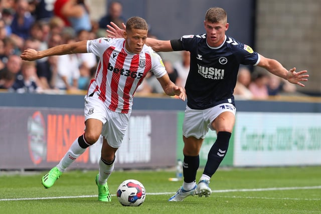 The Leeds United loanee scored in Millwall's 4-2 win at Preston. Also made three tackles and made six clearances.