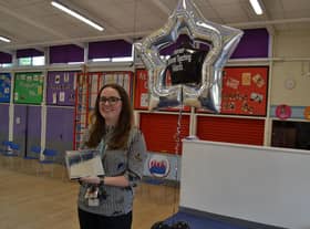 Rebecca Murton, a teacher at Castercliff Primary Academy, was honoured with a Silver Award in the Award for Teacher of the Year in a Primary School
