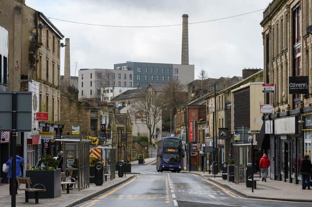 Lower St James' Street, Burnley,  has been the subject of ongoing regeneration work in recent months