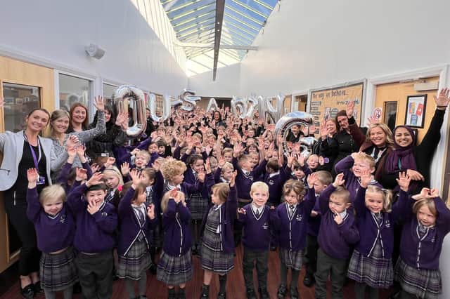 The Pennine Trust school celebrates ‘outstanding’ Ofsted inspection result. Picture – supplied