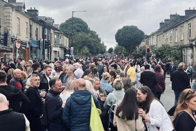 Thousands of people flocked to Colne for the 2023 Great British R&B Festival