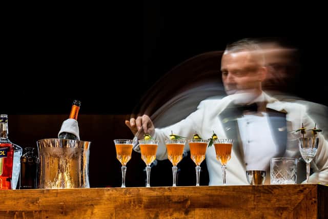 A bartender prepares a cocktail. (Photo by YAMIL LAGE / AFP) (Photo by YAMIL LAGE/AFP via Getty Images)
