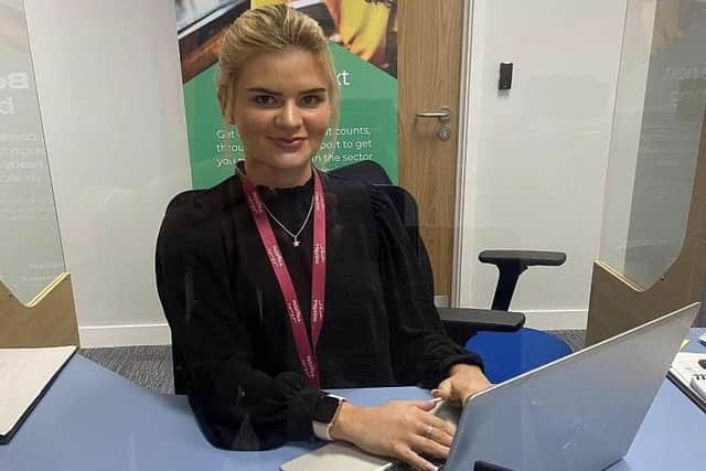 Amy Blyth, 20, Business Administration Apprentice at Inspira