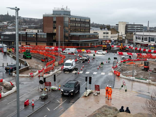 Town 2 Turf roadworks at the end of January 2024. Photo: Kelvin Lister-Stuttard