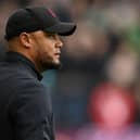 BURNLEY, ENGLAND - MAY 04: Burnley manager Vincent Kompany during the Premier League match between Burnley FC and Newcastle United at Turf Moor on May 04, 2024 in Burnley, England. (Photo by Gareth Copley/Getty Images) (Photo by Gareth Copley/Getty Images)