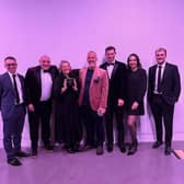 Northstone's team collect the award for its Keld development in Barrowford - Best Residential development