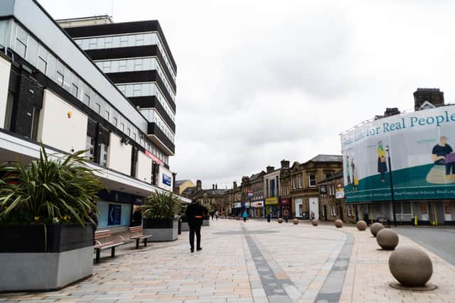 A businessman is calling for action to crackdown on unruly youths who are terrorising shoppers in Burnley town centre