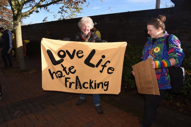 "Love life hate fracking"