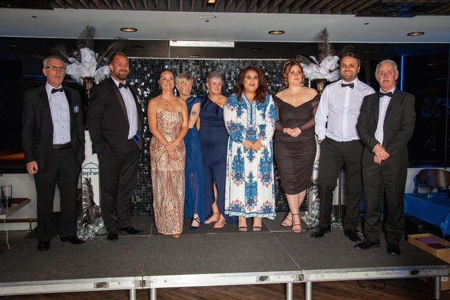 18 more photos of people glammed up for Depher CIC's fundraising ball in Burnley.