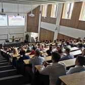 The Journeys to Net Zero - Collaboration Showcase saw more than 200 delegates from Lancashire businesses at Lancaster University