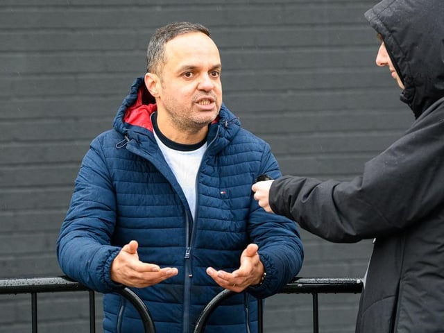 Burnley fans arrive at Turf Moor for the Premier League fixture against West Ham United. Photo: Kelvin Lister-Stuttard